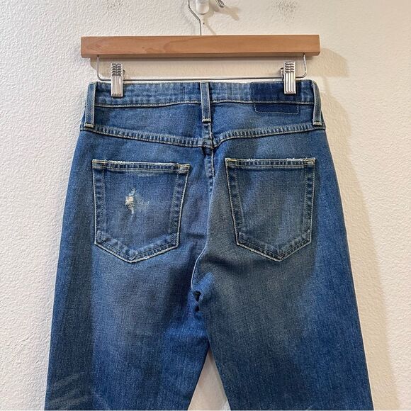 Amo Babe Dive Bar Destroyed High Rise Jeans Size 26 - Picture 6 of 9